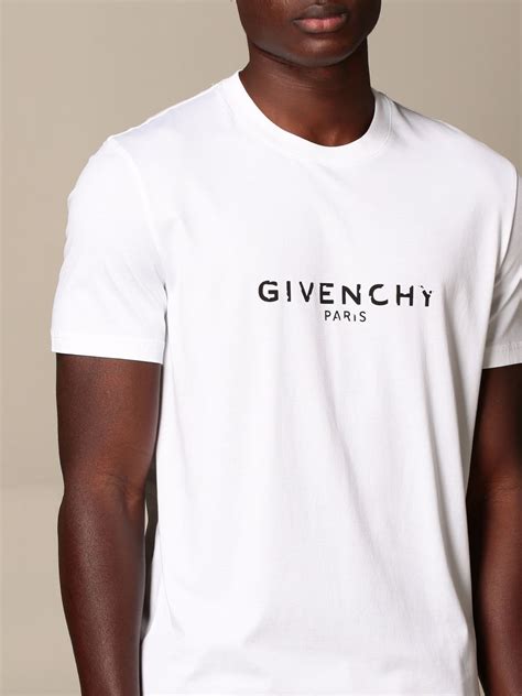 white givenchy t shirt sale|givenchy t shirt men price.